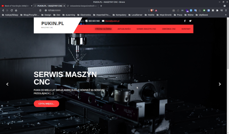 Strona firmowa Pukin